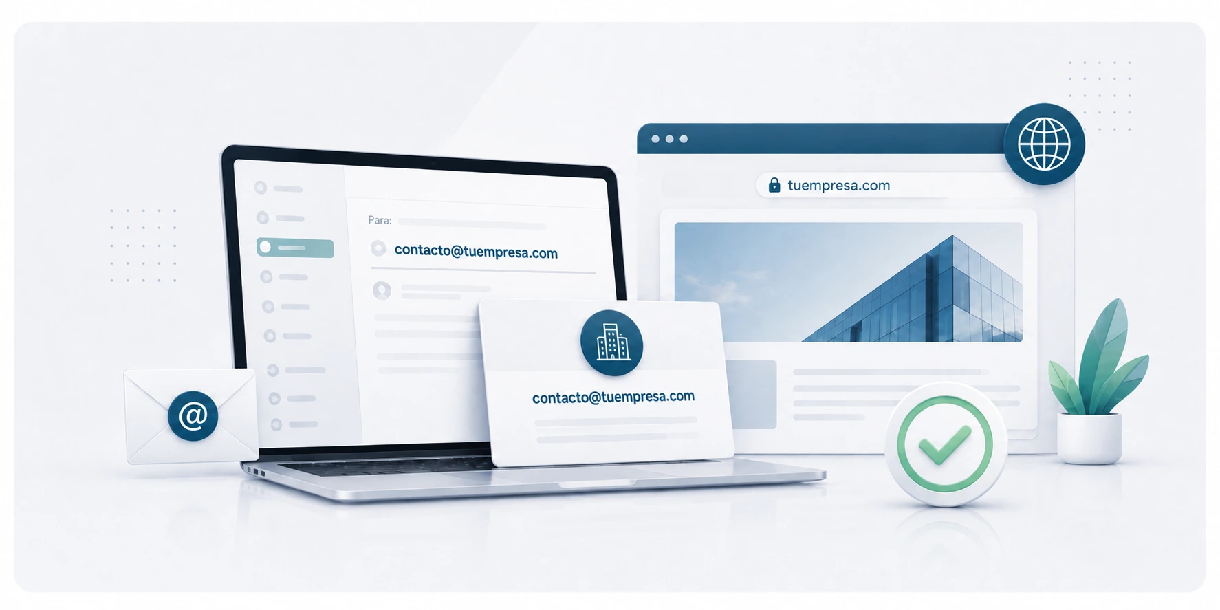Correo profesional con dominio propio para empresas