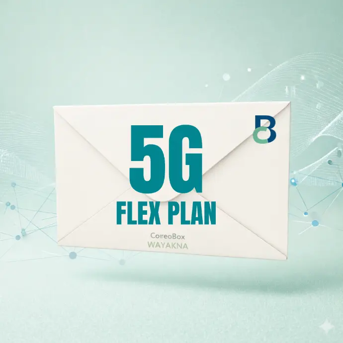 [CBFLEX5GM] CorreoBox Flex Plan 5G (Mensual)