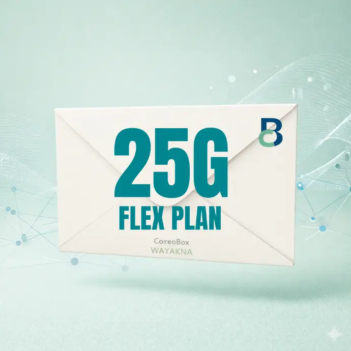 [CBFLEX25GM] CorreoBox Flex Plan 25G (Mensual)