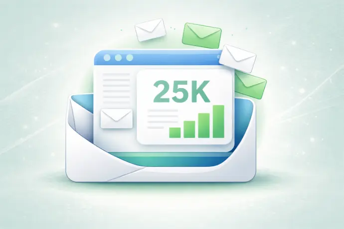 [CBMMSMB025KM] Buzón de correo masivo para marketing 25k correos al mes, integrado con Odoo